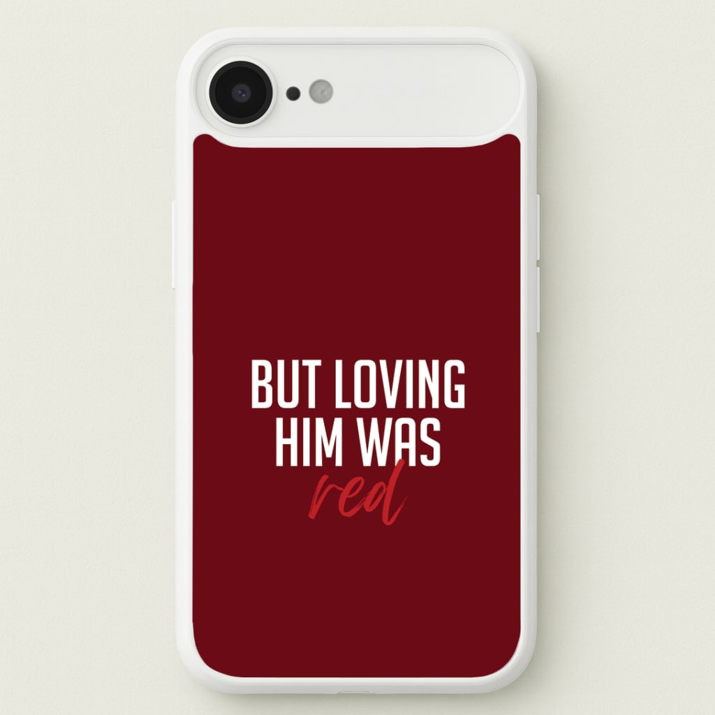Loving Him Was Red iPhone 17 Air Case