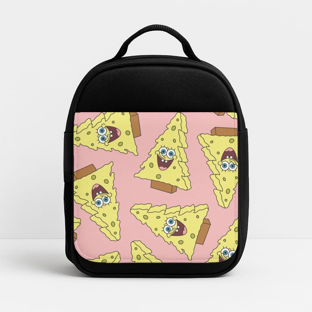 Christmas Tree Cartoon Sponge Pattern Lunchbox