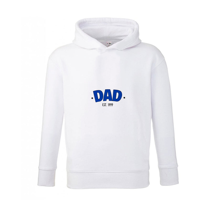 Dad Est - Personalised Father's Day Kids Hoodie