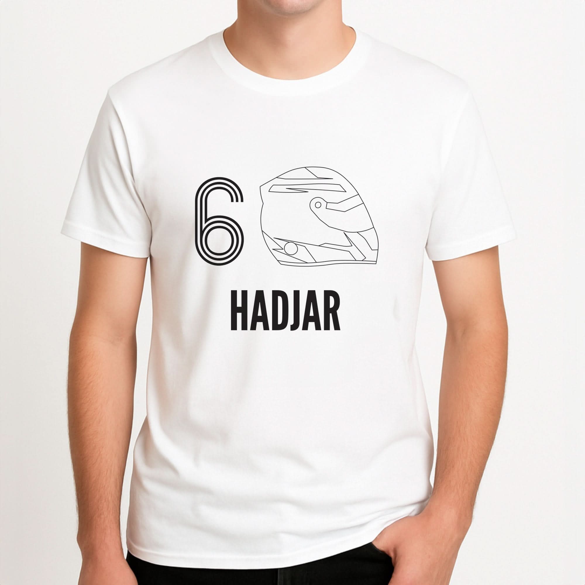 Hadjar Helmet 2026 Mens T-Shirt