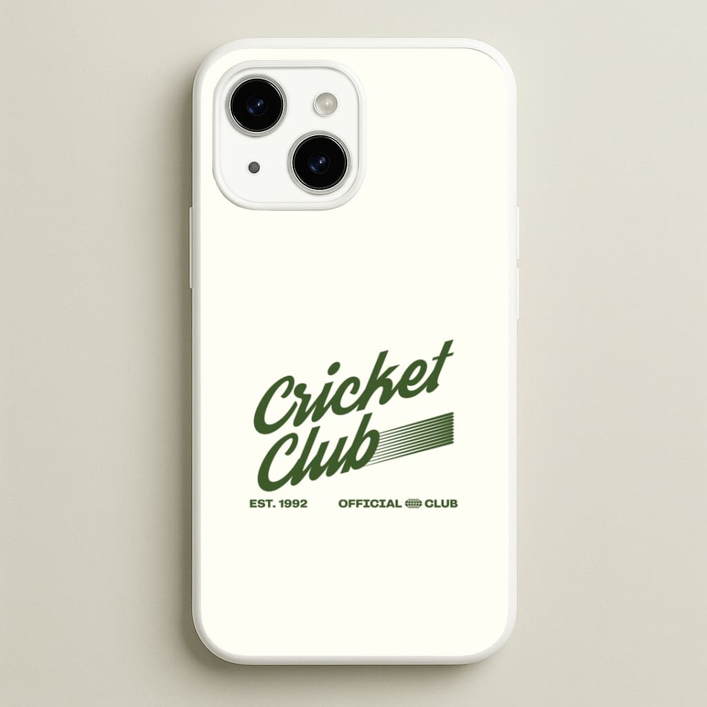 Official Cricket Club iPhone 15 Case