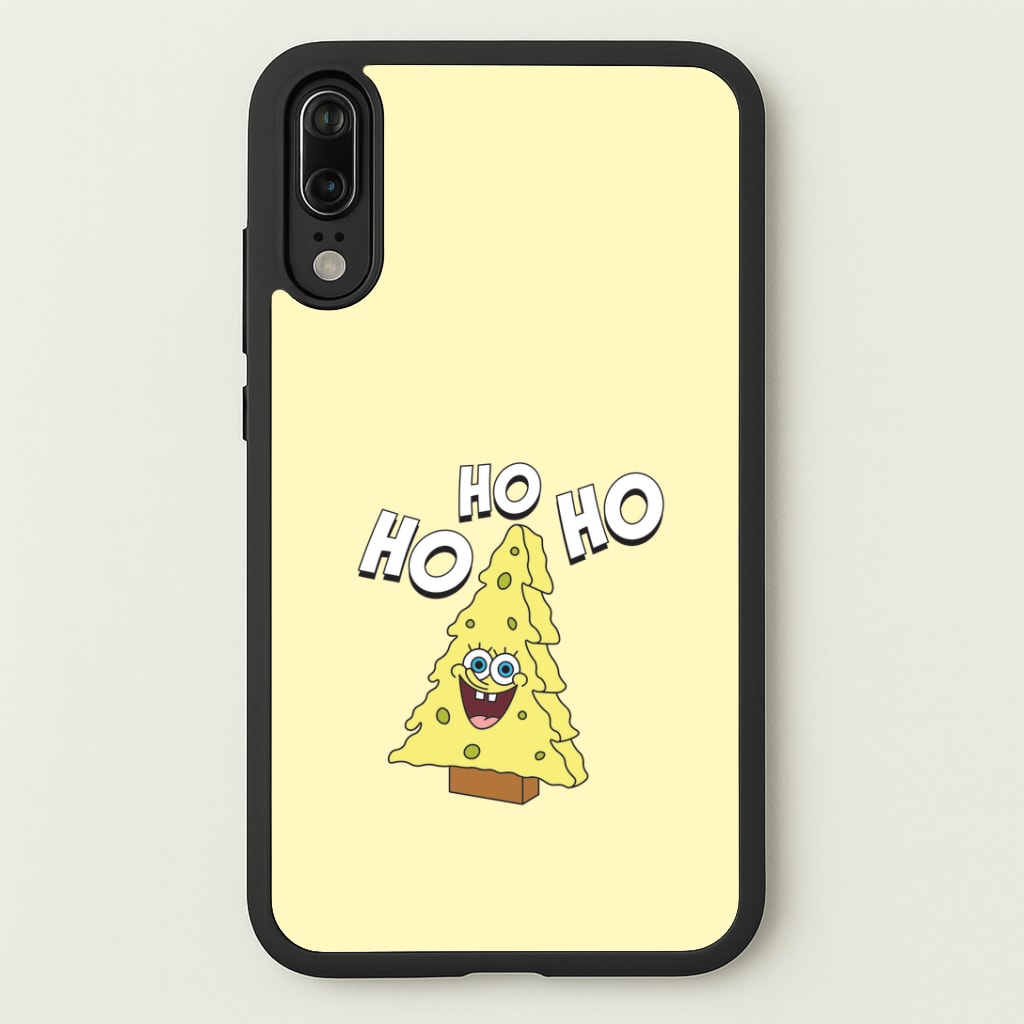 Christmas Tree Cartoon Sponge Huawei P20 Case