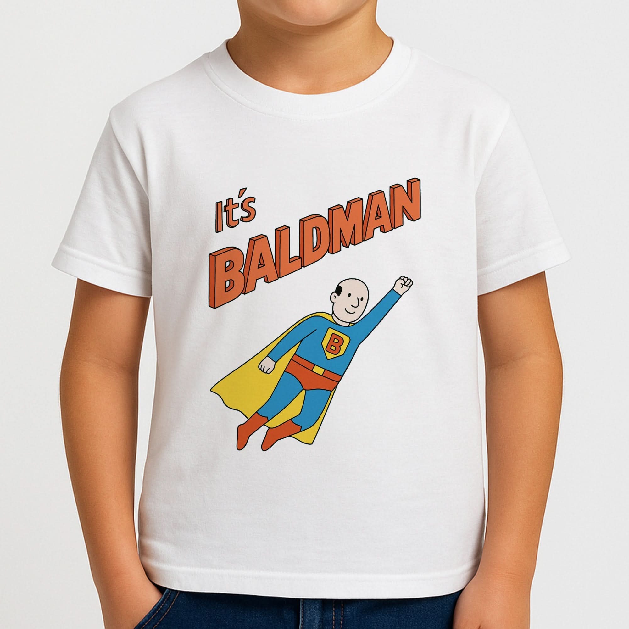 It's Baldman - Father's Day Boys T-Shirt