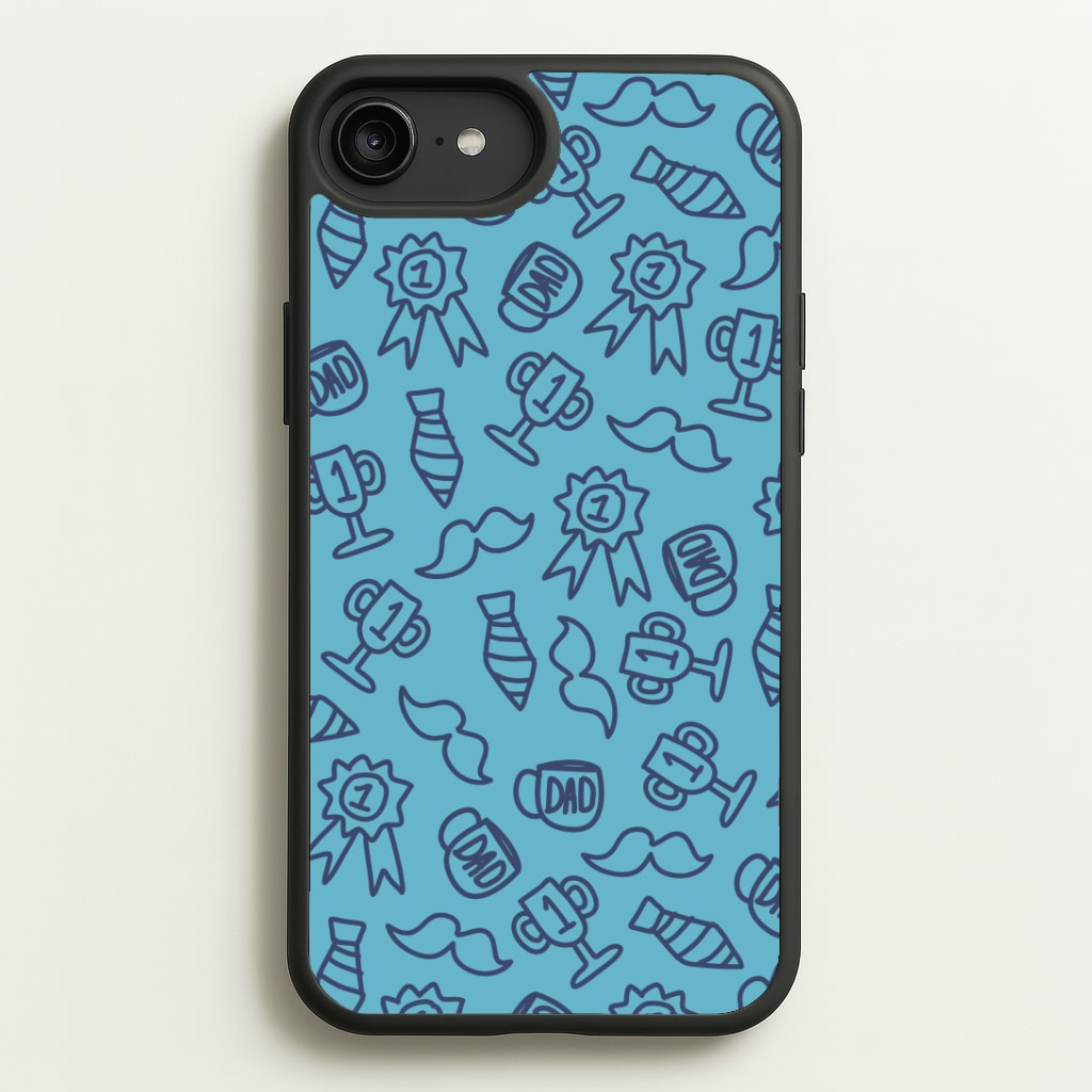Dad Doodles Pattern iPhone 6 Plus / 7 Plus / 8 Plus Case