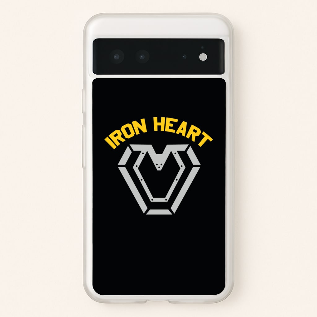 Metal Hero Heart Google Pixel 6 Case