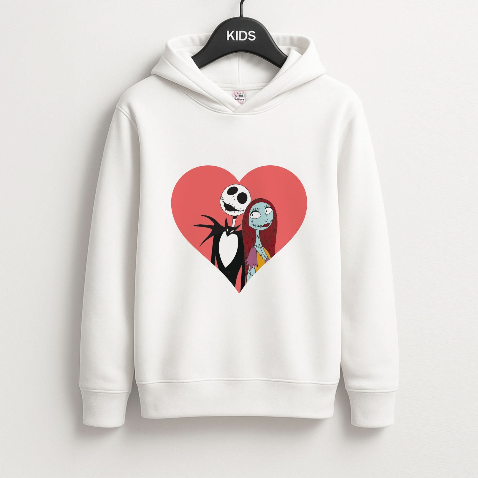 J And S Heart Kids Hoodie