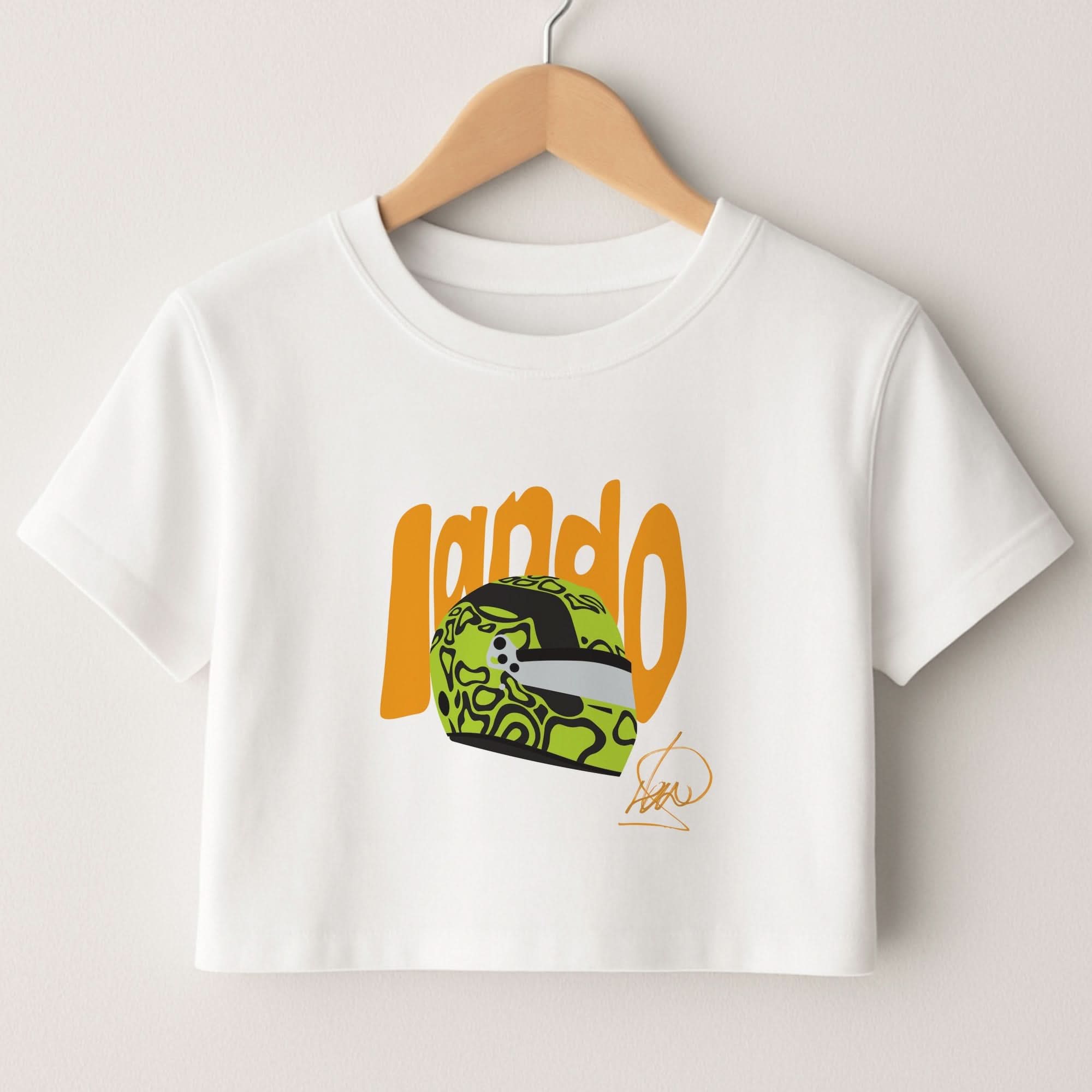 Abstract Lando Crop Top