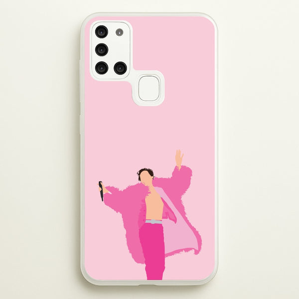Harry Pink Coat Galaxy A21s Case