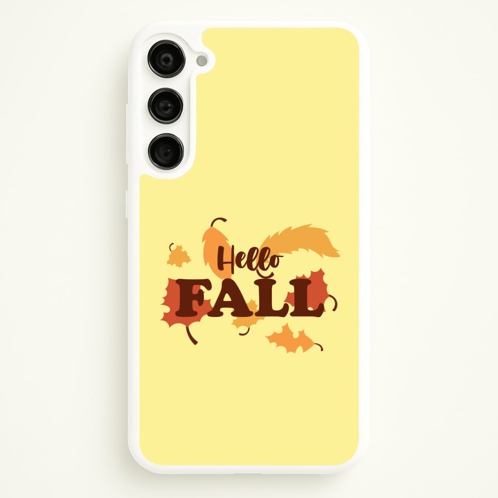 Hello Fall Galaxy S23 Plus Case