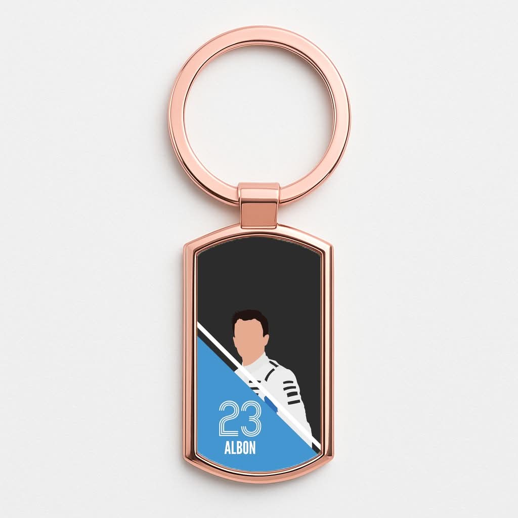 Albon 2026 Rose Gold Keyring