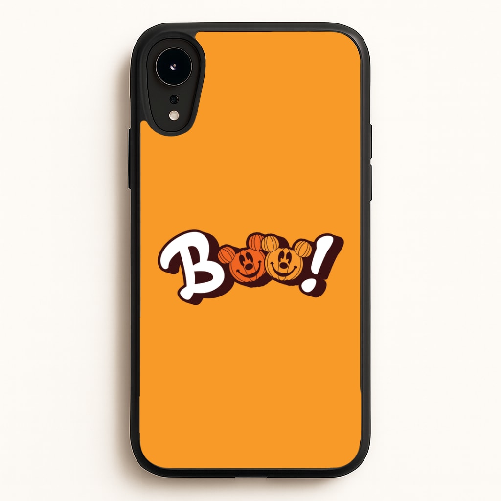 Pumkin Mouse Boo iPhone XR Case