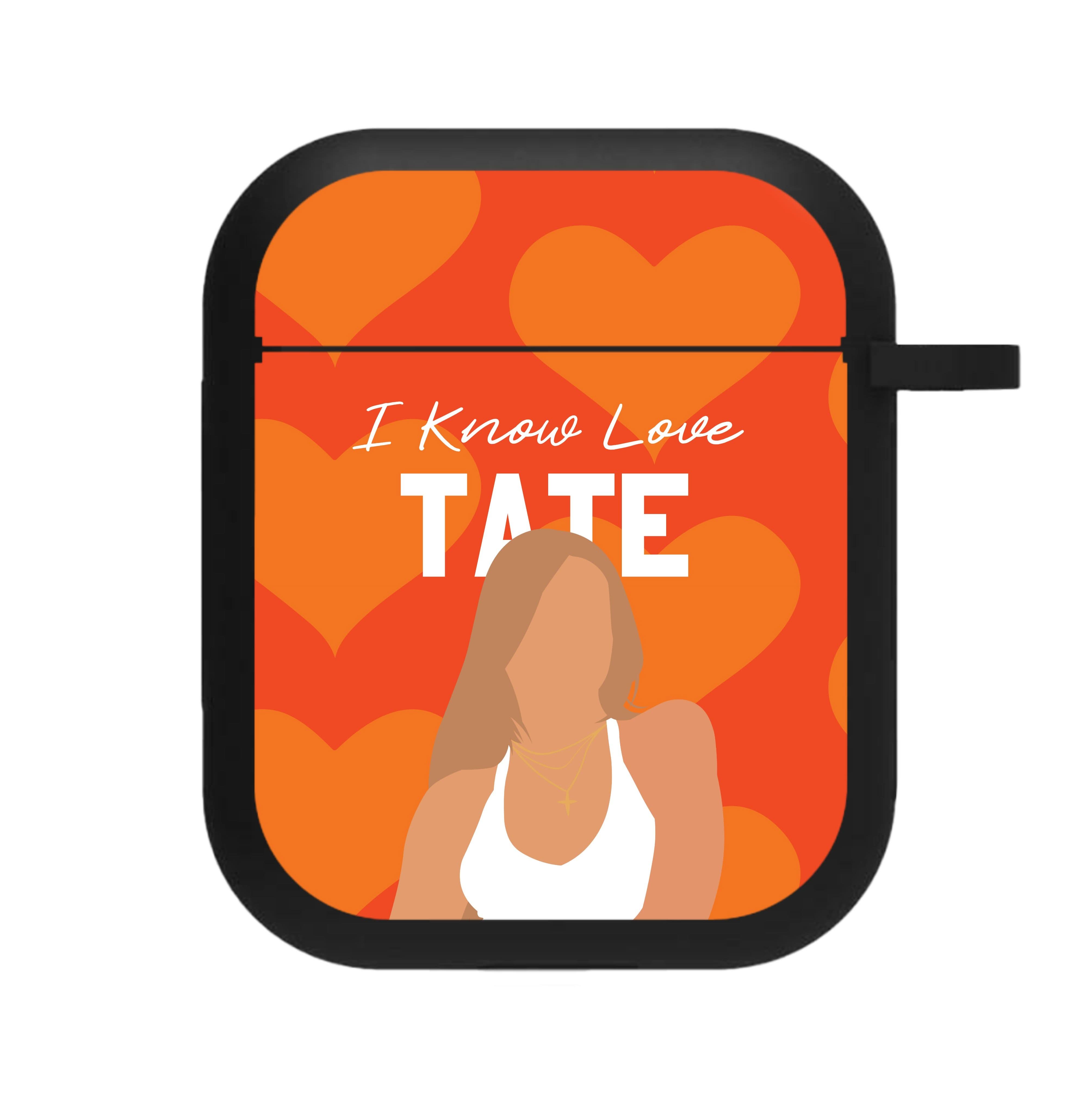 I Know Love Pattern AirPods Case