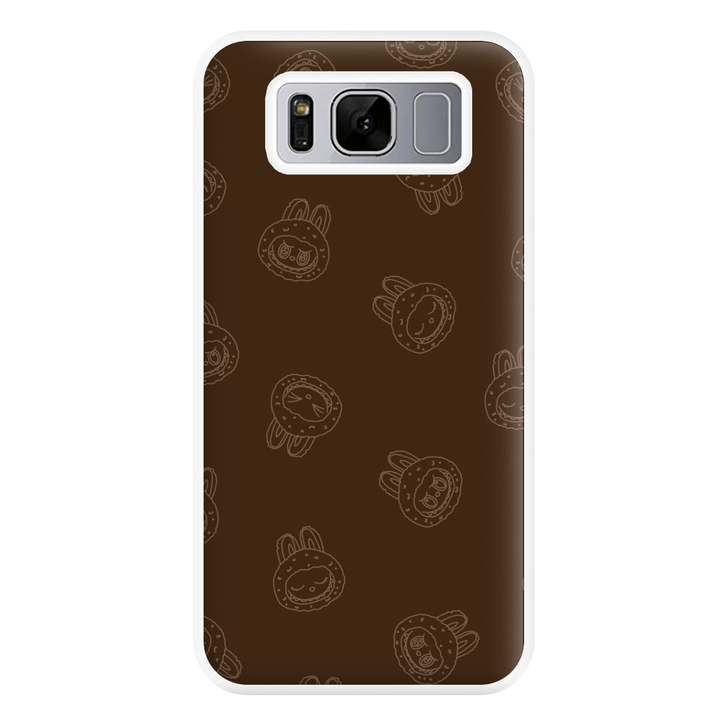 Monsters Outline Pattern I Galaxy S8 Plus Case
