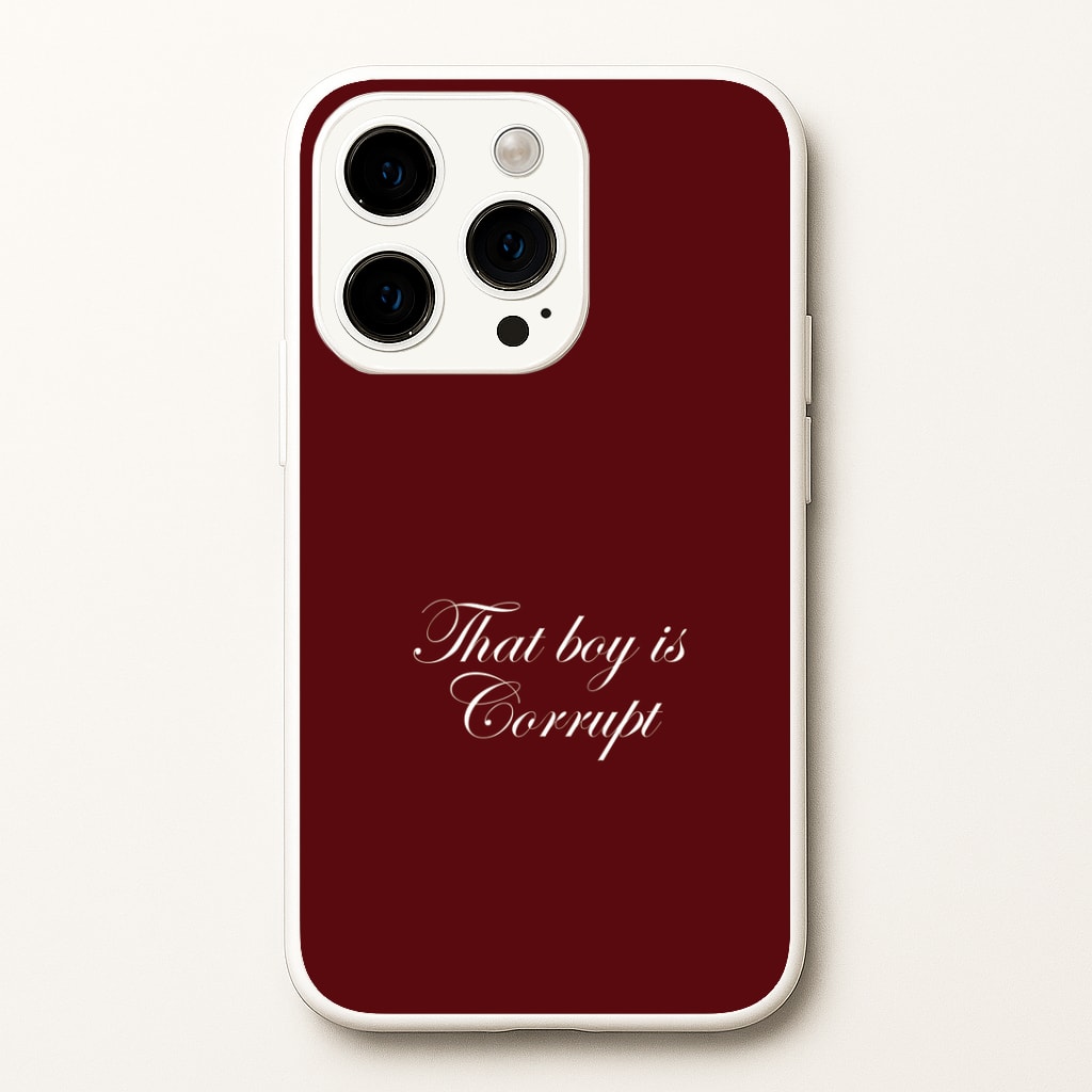 That Boy Is Corrupt iPhone 15 Pro Case