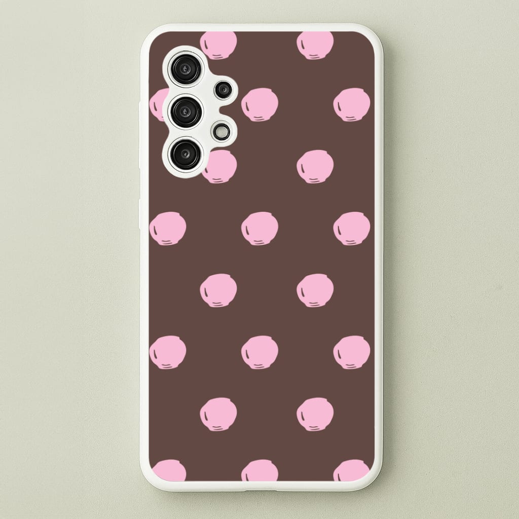 Chocolate & Strawberry Buttons Galaxy A13 Case