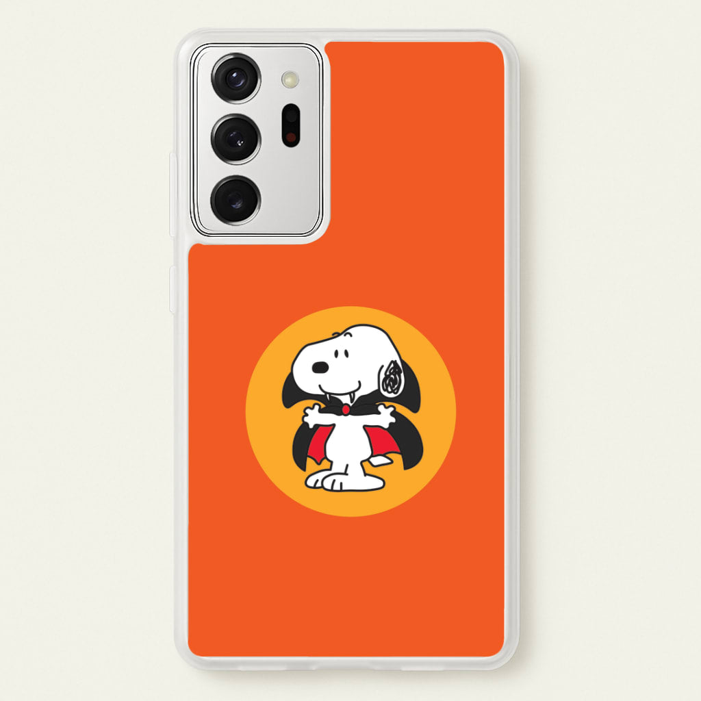 Cartoon Beagle Vampire Galaxy Note 20 Ultra Case