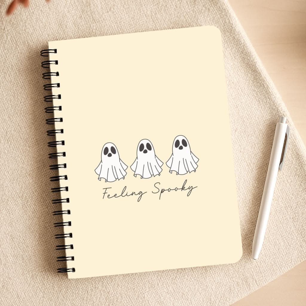 Feeling Spooky Ghosts Notepad