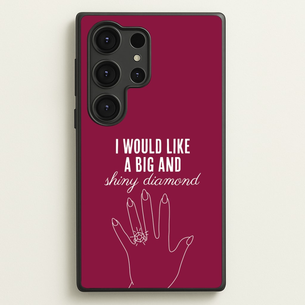 Shiny Diamond Galaxy S25 Ultra Case