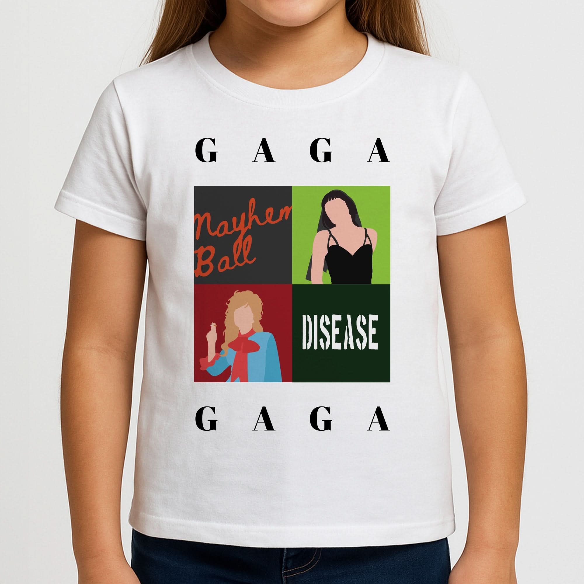 Gaga Collage Girls T-Shirt