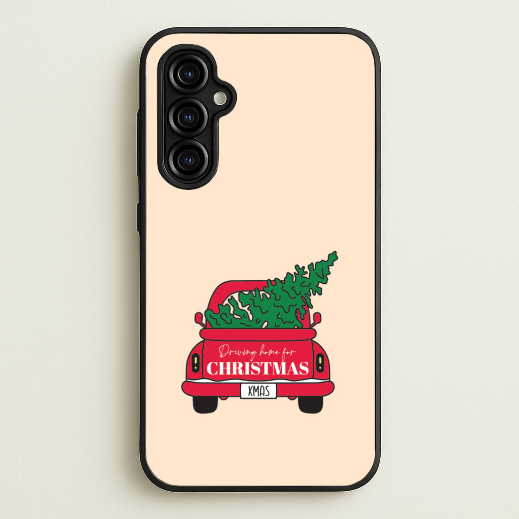 Driving Home For Christmas Truck Galaxy A54 Case