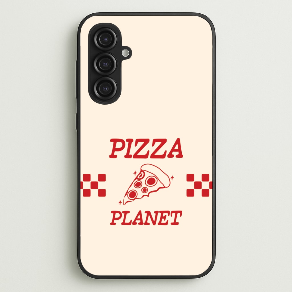 Retro Pizza Planet Galaxy S23FE Case