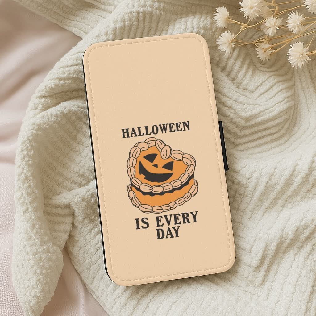 Halloween Is Every Day Leather Phone Case