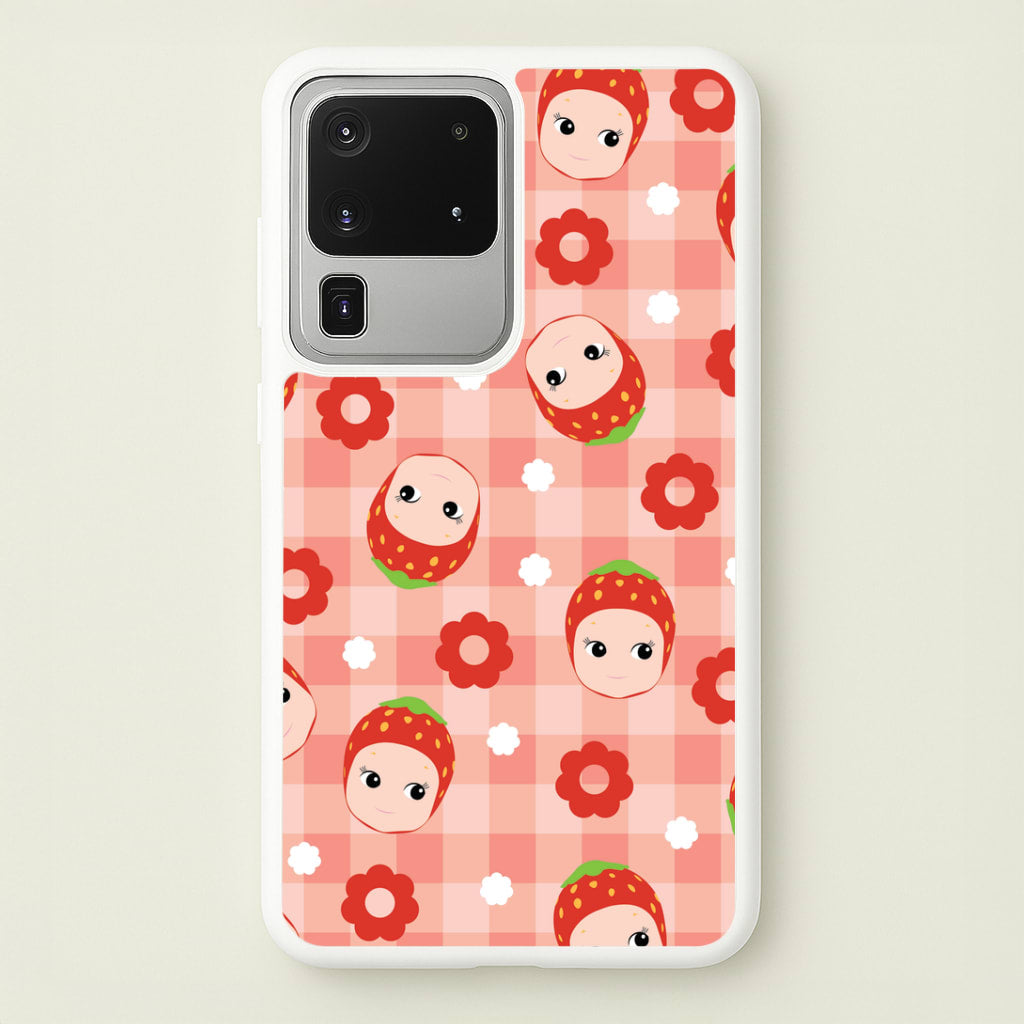 Strawberry Angel Pattern Galaxy S20 Ultra Case