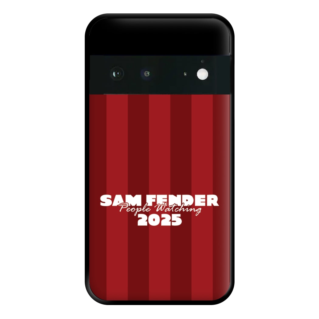 Stripes People Watching 2025 Google Pixel 6a Case