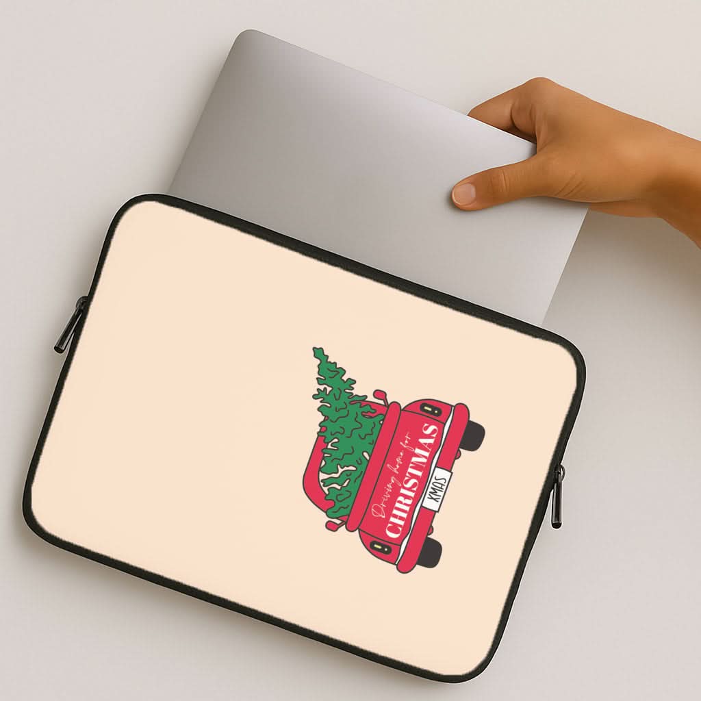 Driving Home For Christmas Truck MacBook Cover