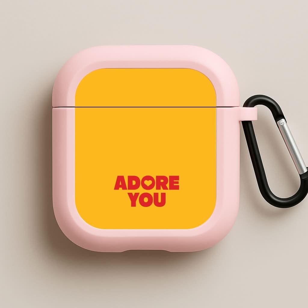 Adore You Pink AirPods Case