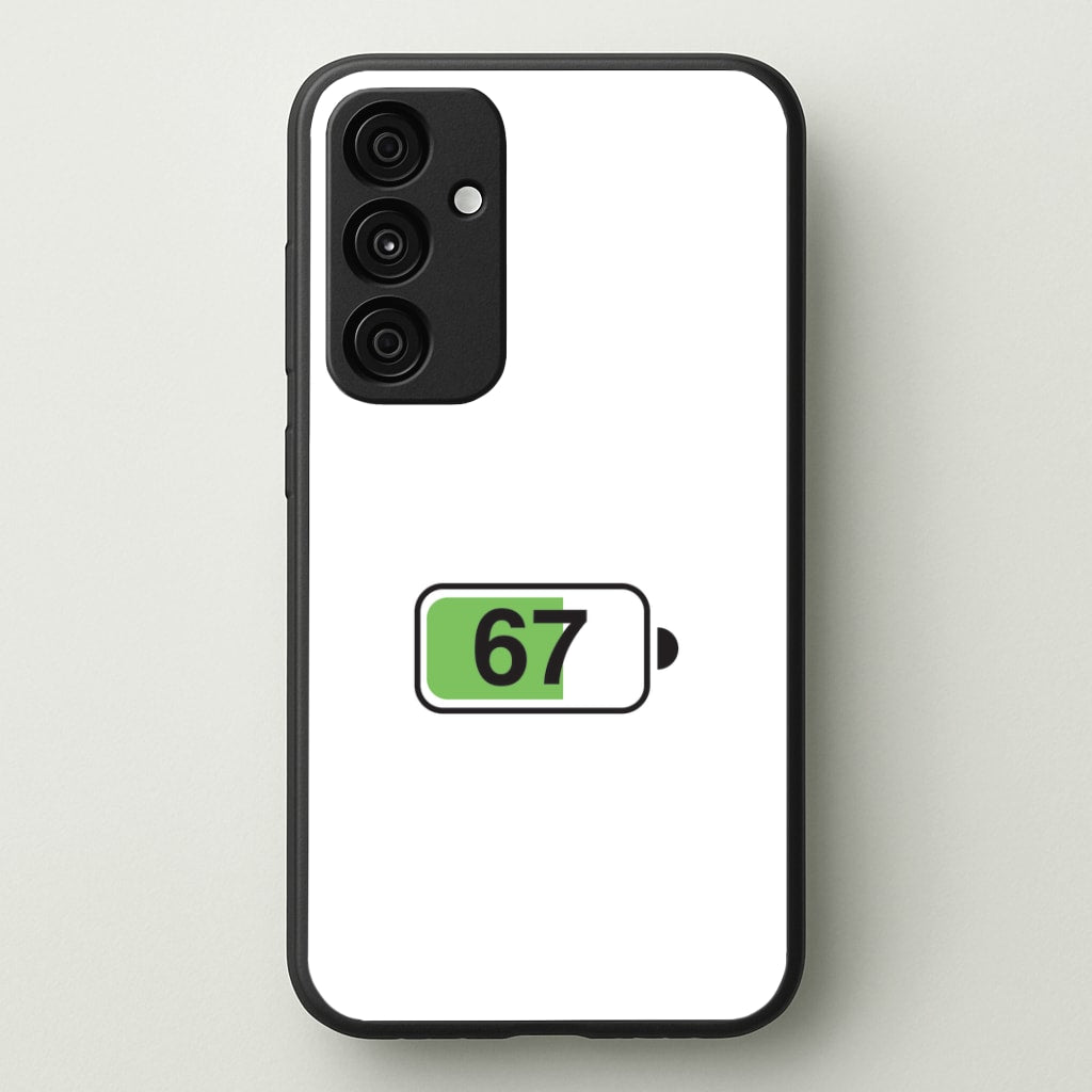 6 7 Battery Galaxy A35 Case