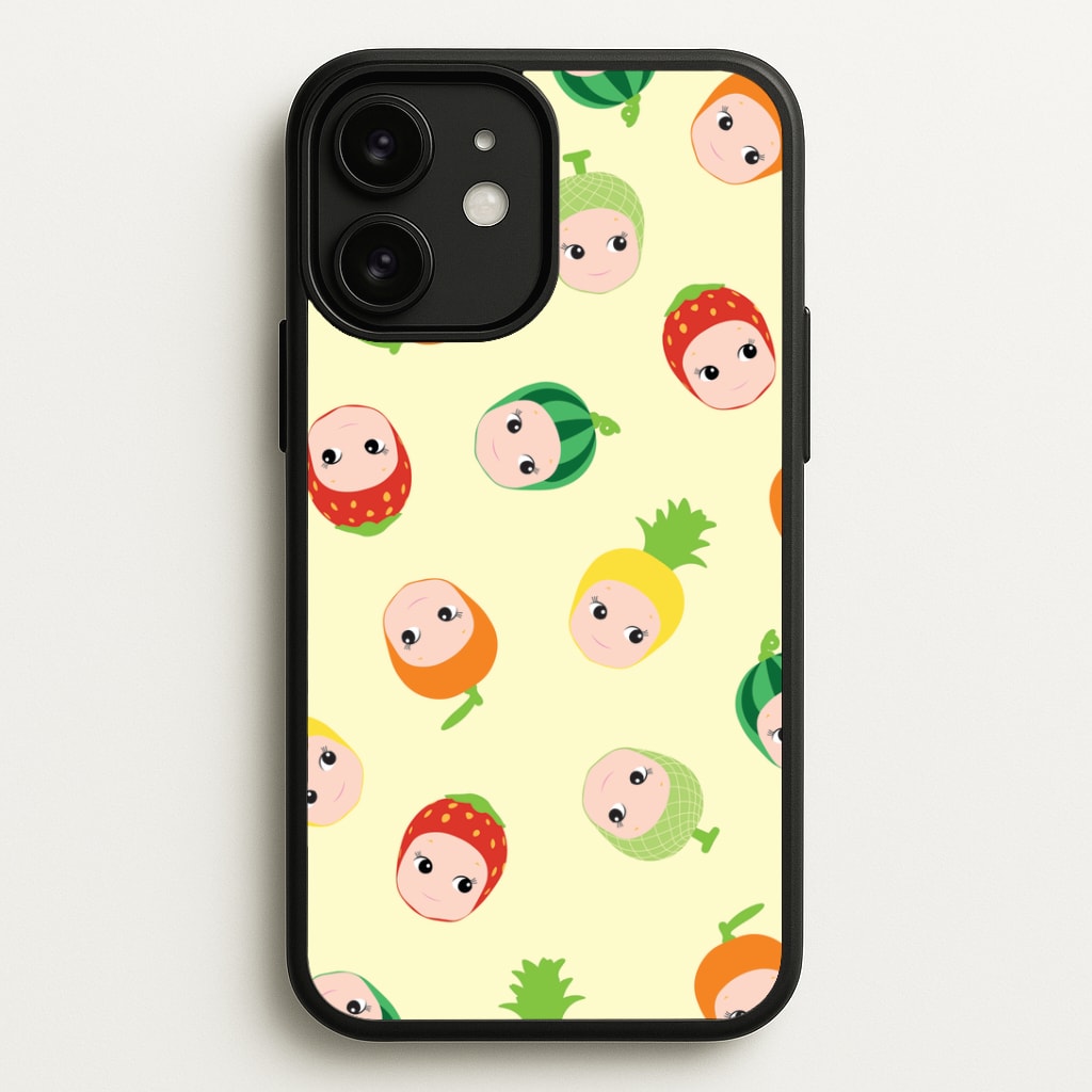 Fruit Angels Pattern iPhone 11 Case