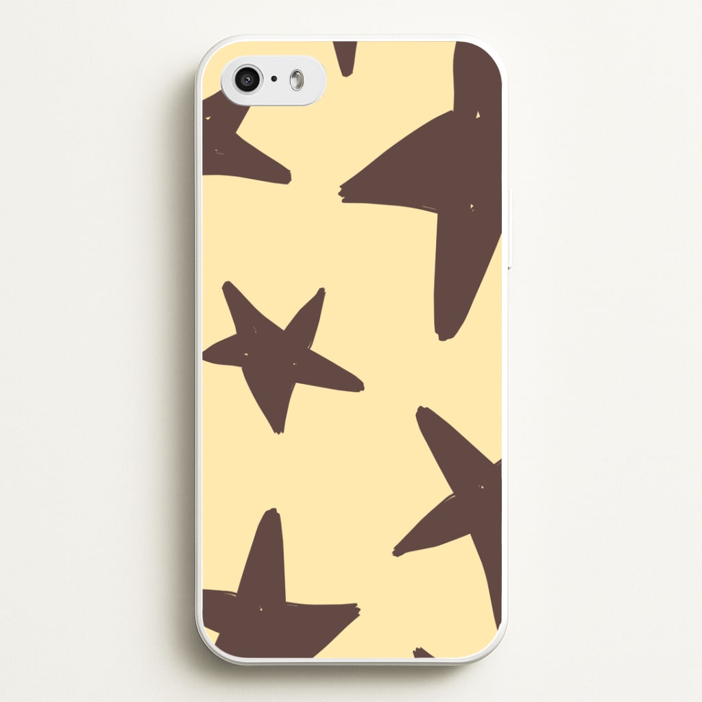 Vanilla & Chocolate Stars iPhone 5 / 5s / SE 2016 Case