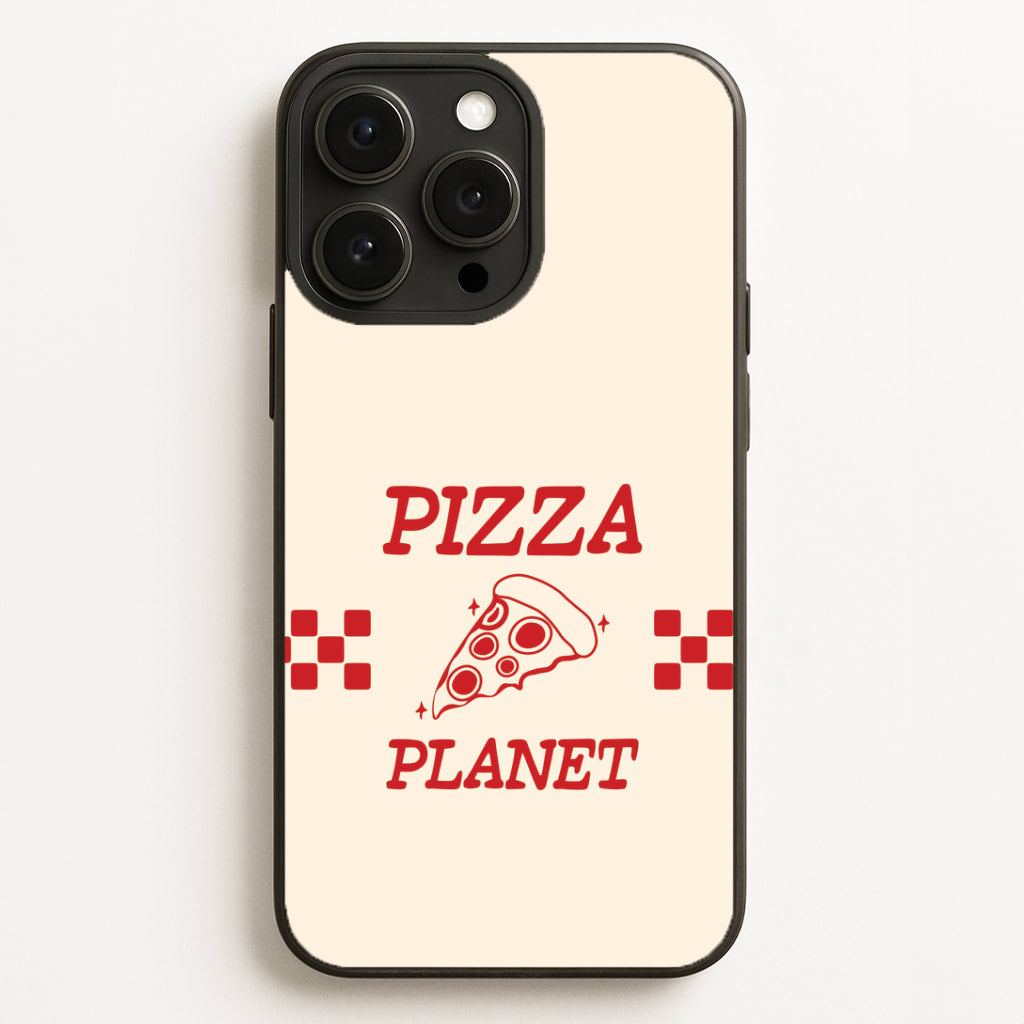 Retro Pizza Planet iPhone 16 Pro Case