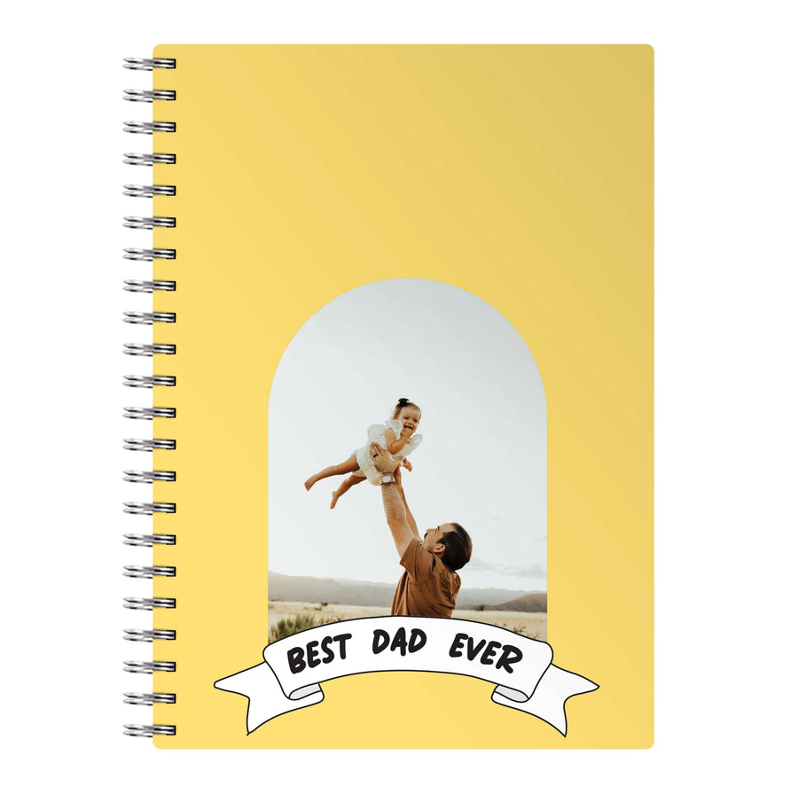 Best Dad Ever - Personalised Father's Day Notebook