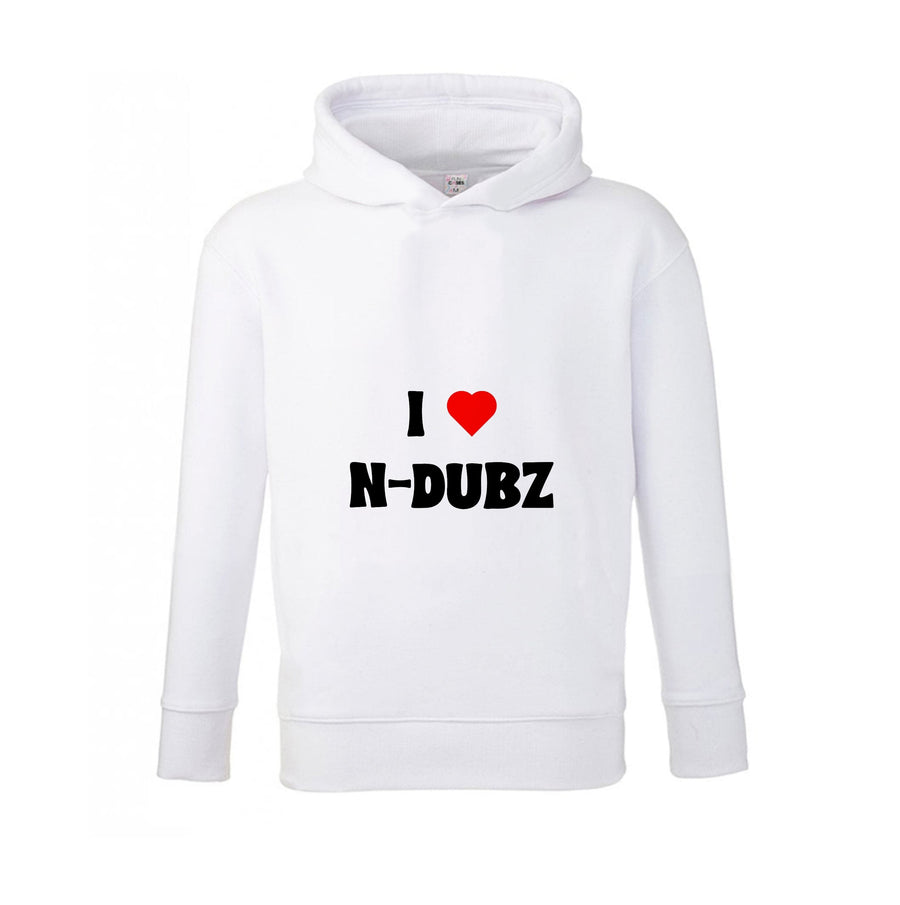 I Love N-Dubz Kids Hoodie