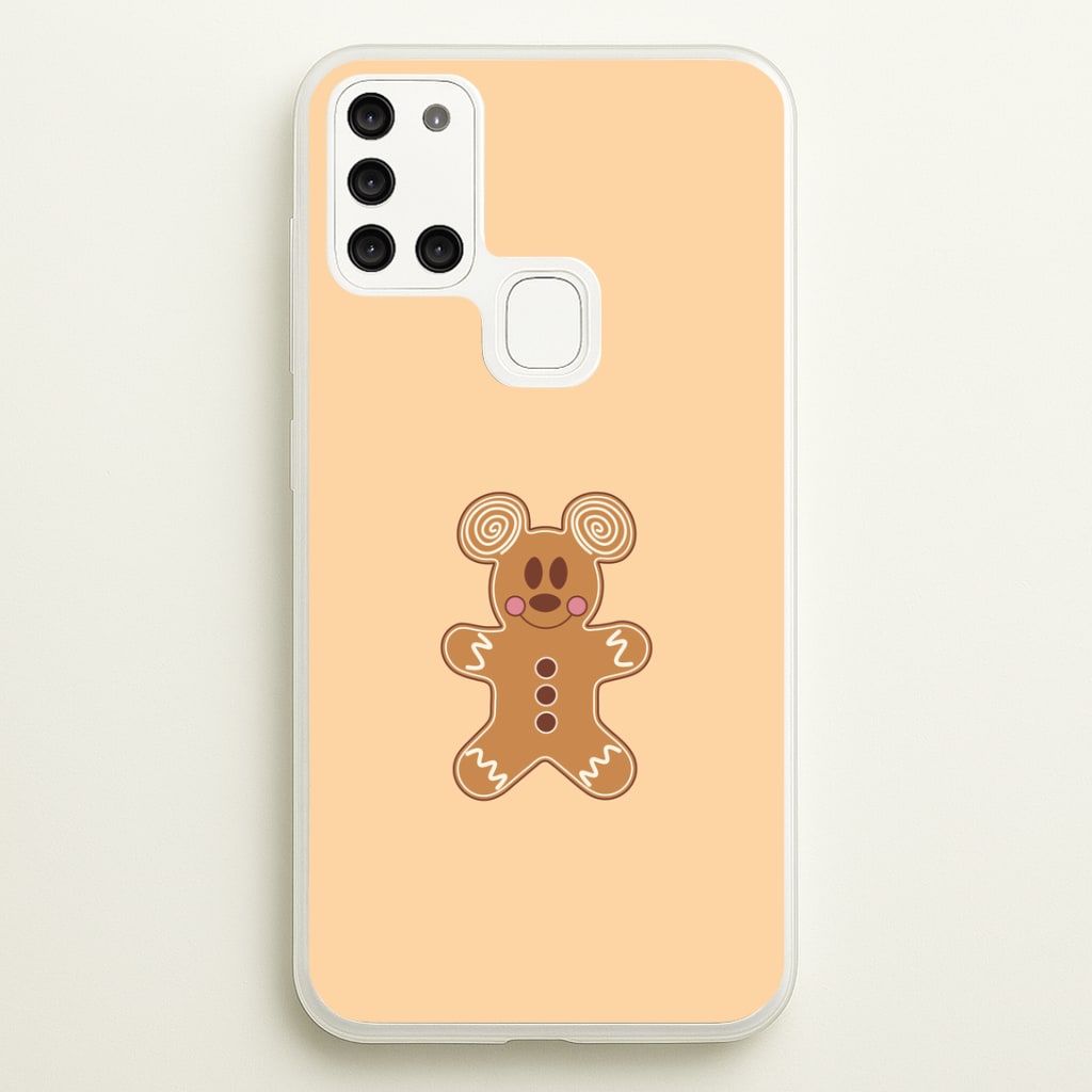 Cartoon Mouse Gingerbread Galaxy A21s Case