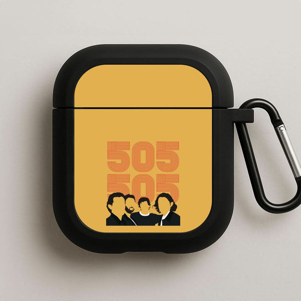 505 Band Members Light Black AirPods Case