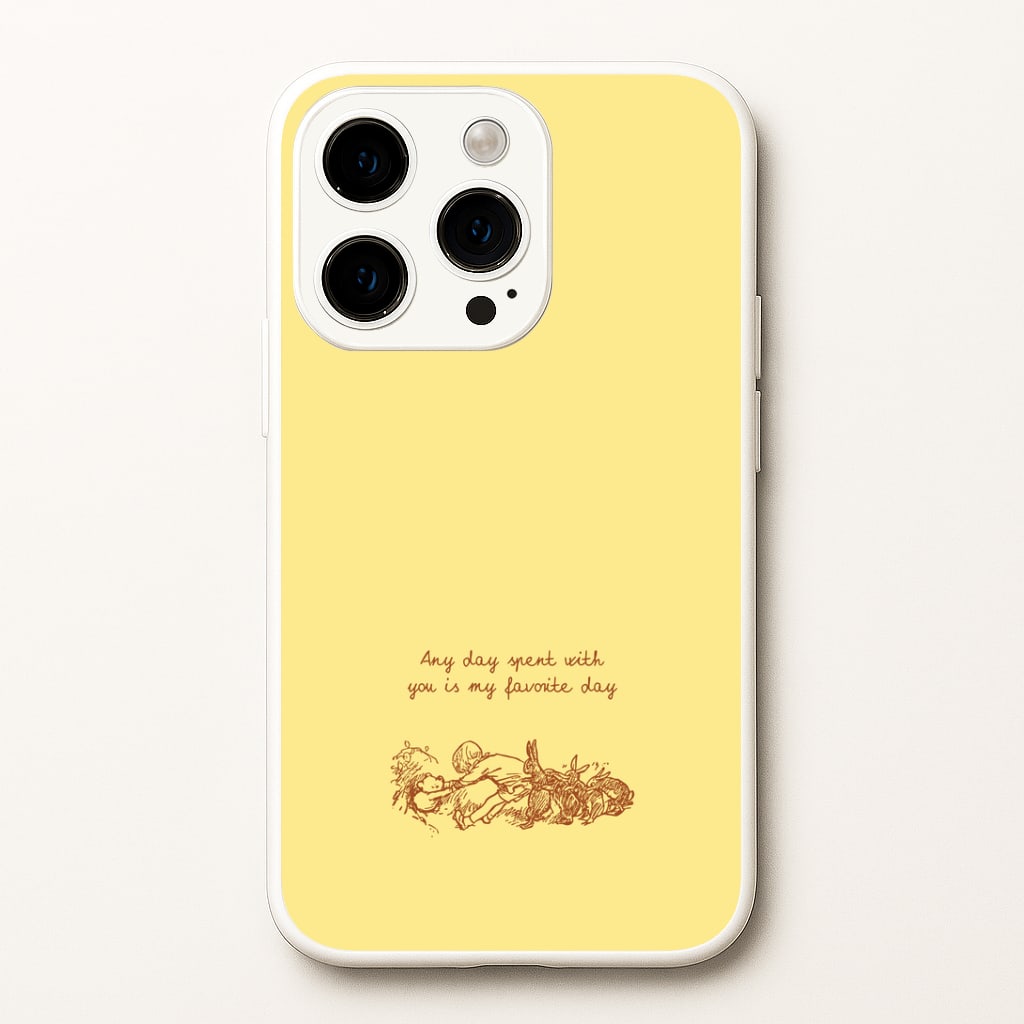 Any Day Spent With You iPhone 15 Pro Max Case
