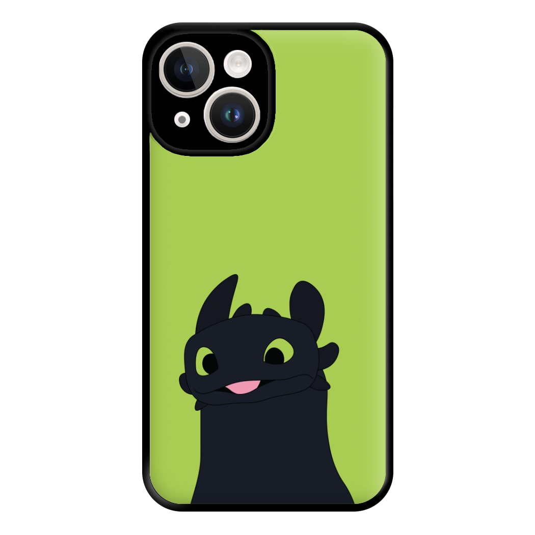 Black Fury Dragon iPhone 14 Case