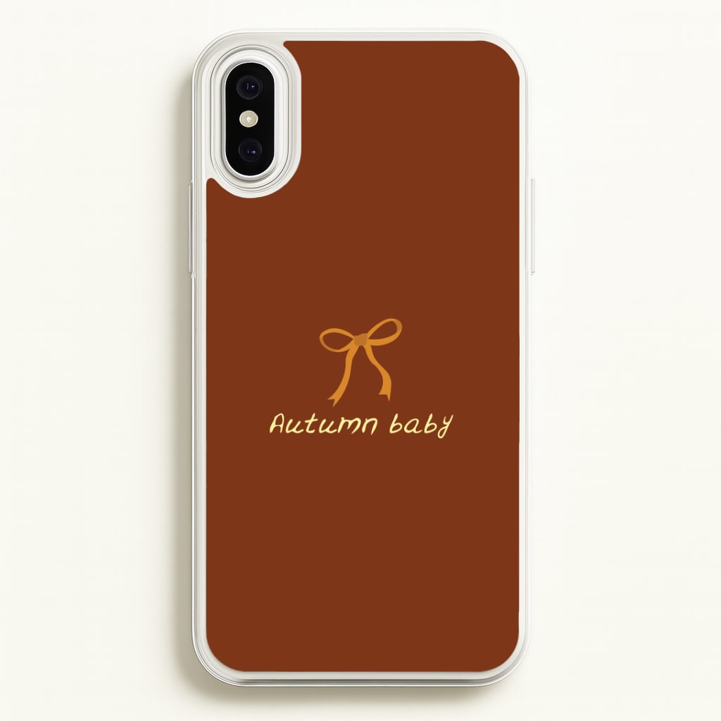 Autumn Baby iPhone XS Max Case