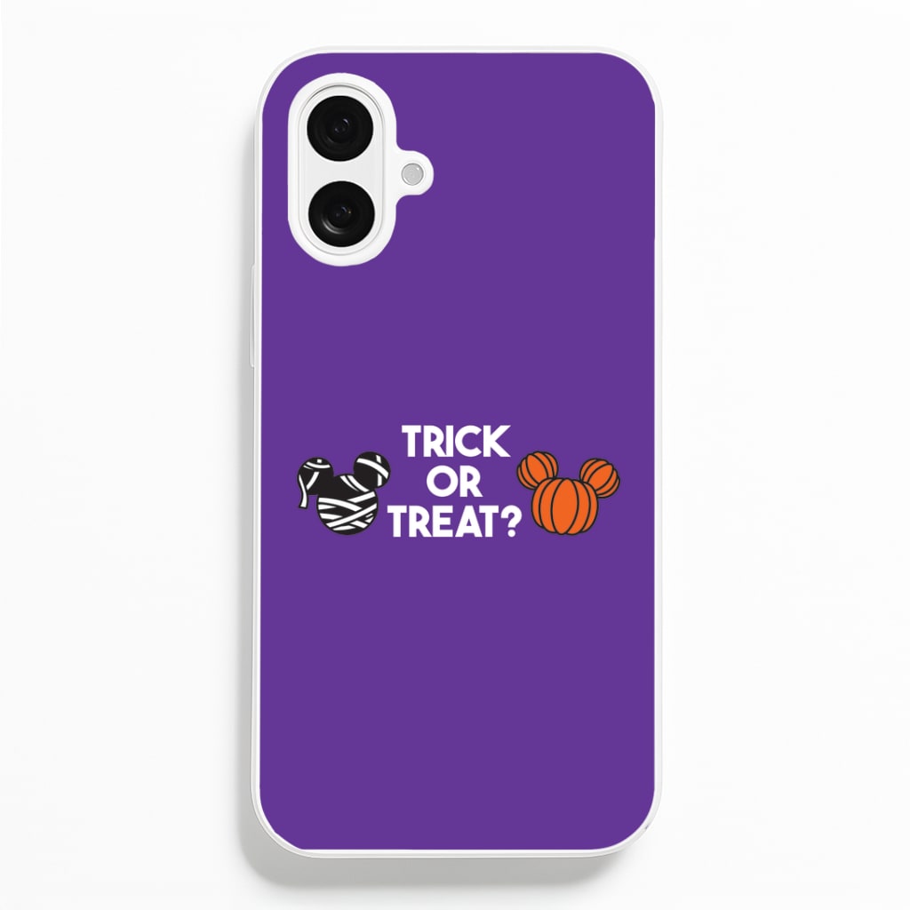 Trick Or Treat Mouse iPhone 16 Plus Case