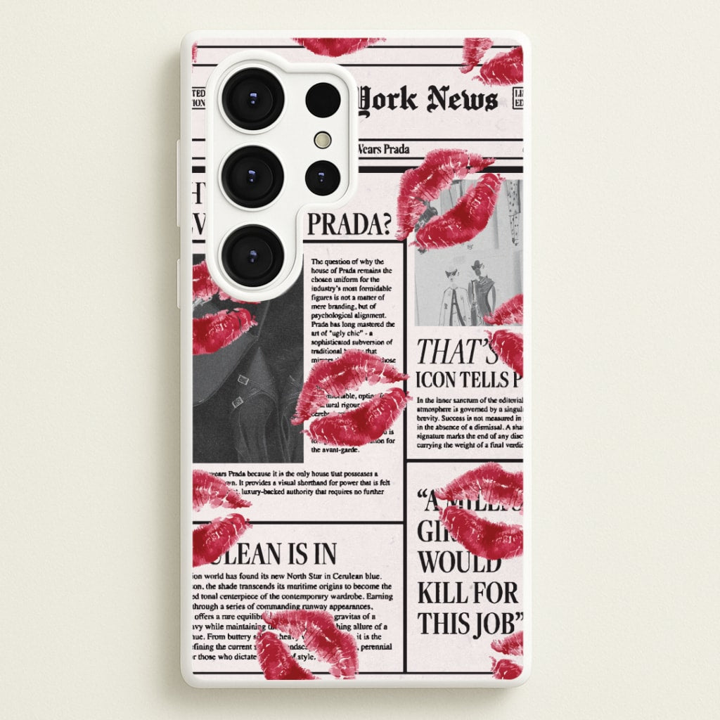 Headline Kisses Galaxy S25 Ultra Case