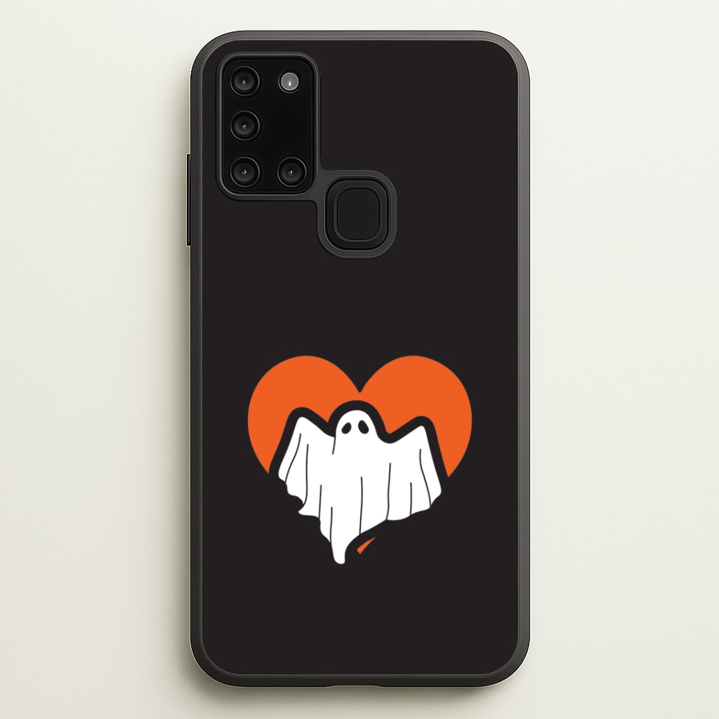 Ghost Heart Galaxy A21s Case