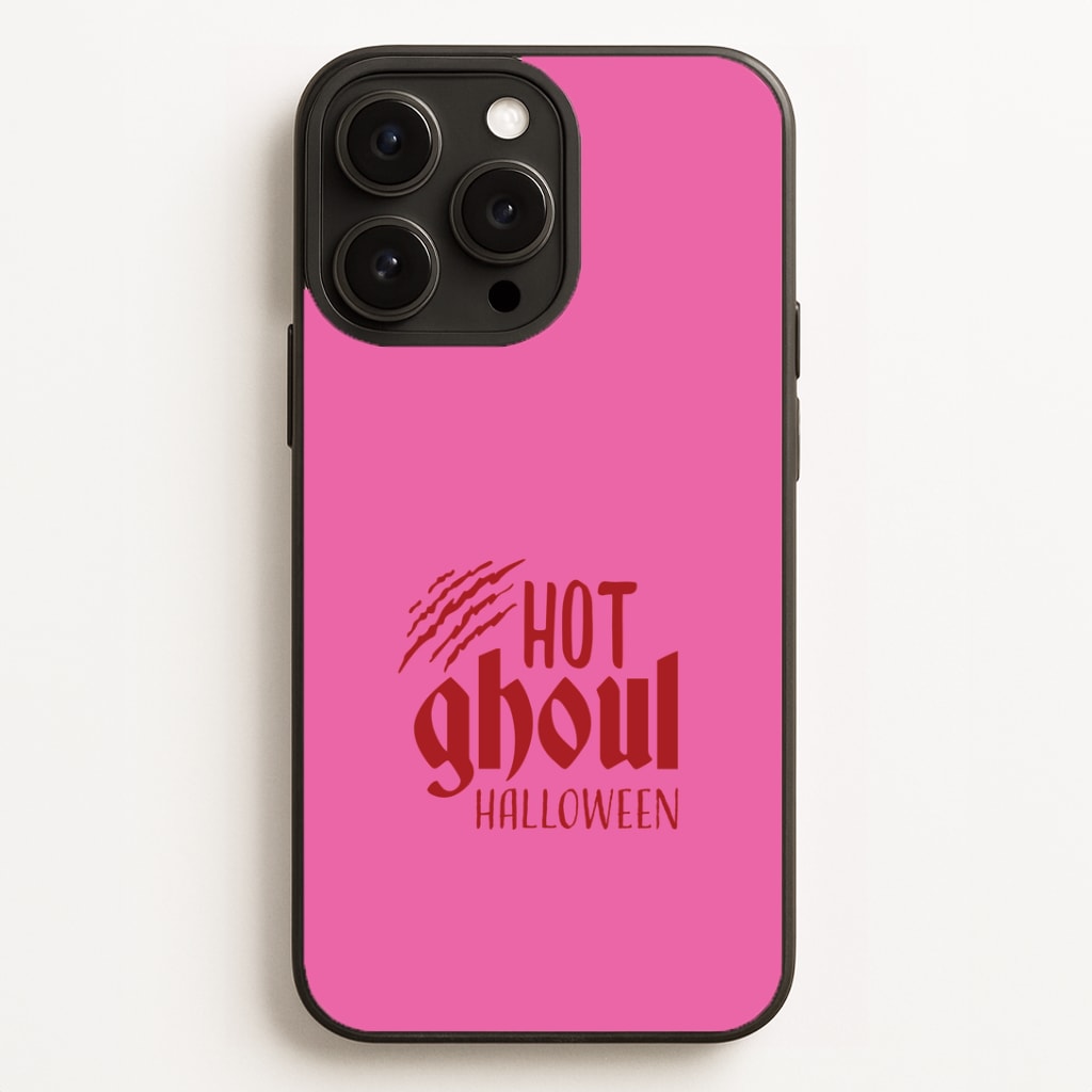 Hot Ghoul Halloween iPhone 16 Pro Case