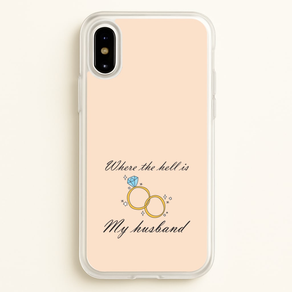 WTHIMH Cartoon Rings iPhone X / XS Case