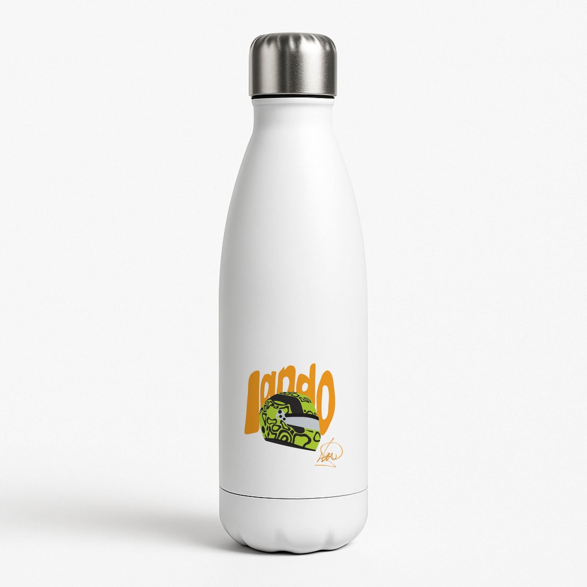 Abstract Lando White Water Bottle