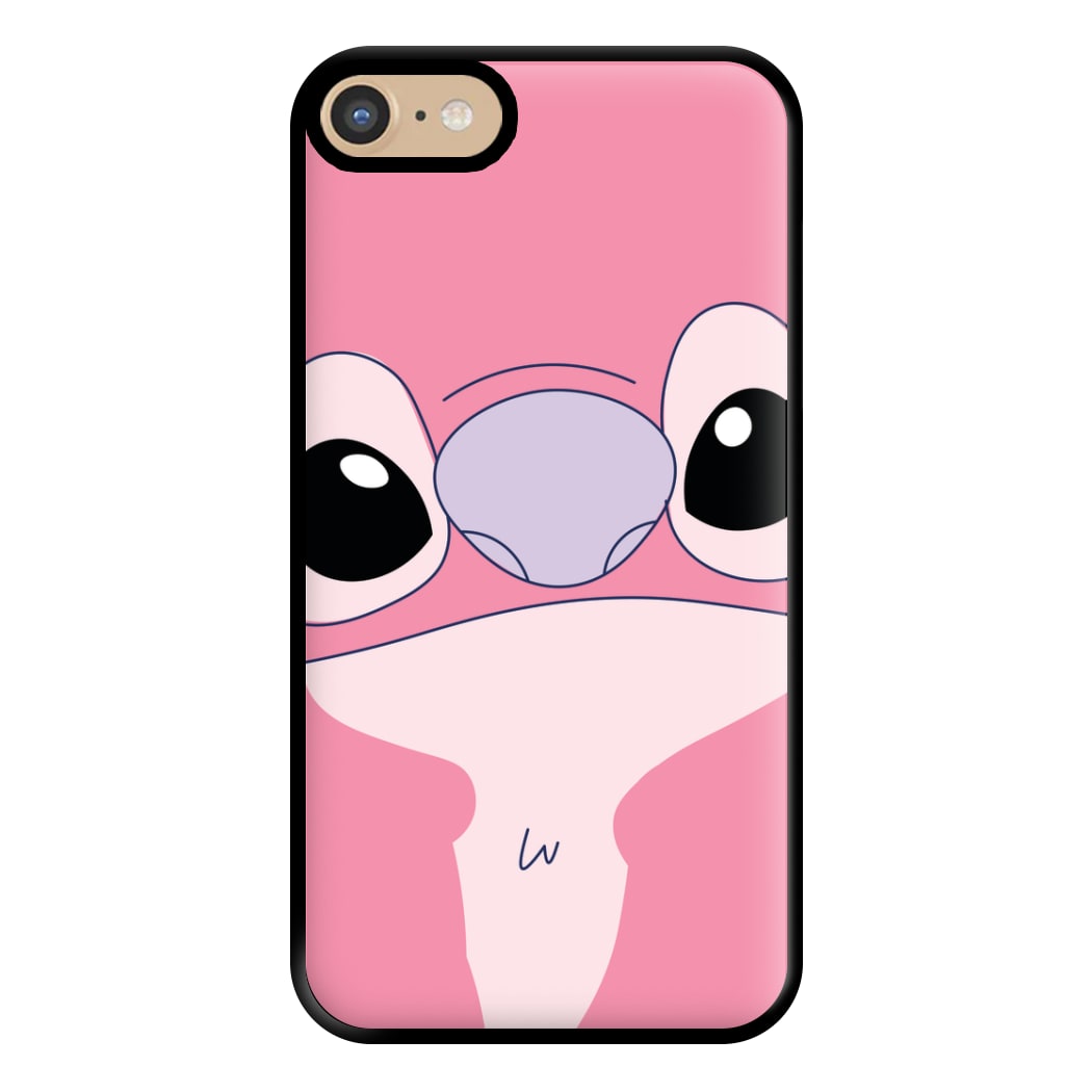 Cute Pink Alien Face iPhone 6 / 7 / 8 / SE Case
