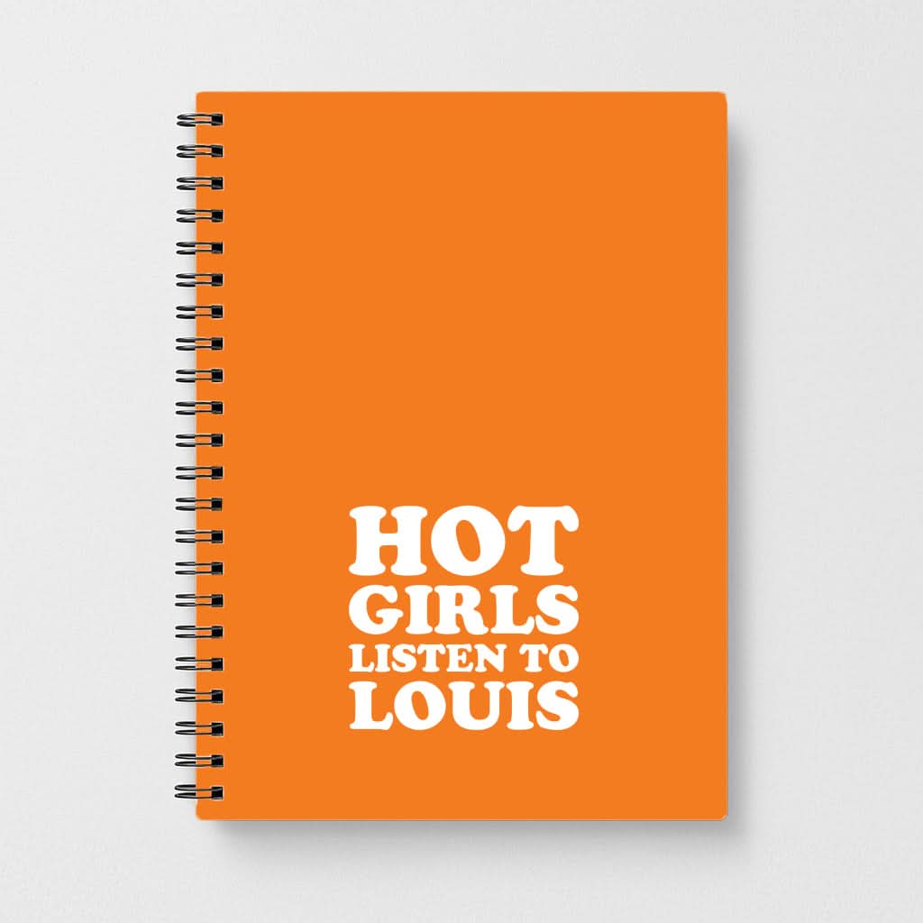 Hot Girls Listen To Louis Notebook