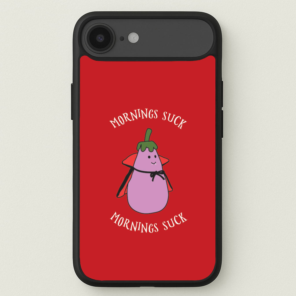 Mornings Suck Plush - Halloween iPhone 17 Air Case